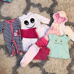 0-3 months baby girl clothing lot 💝